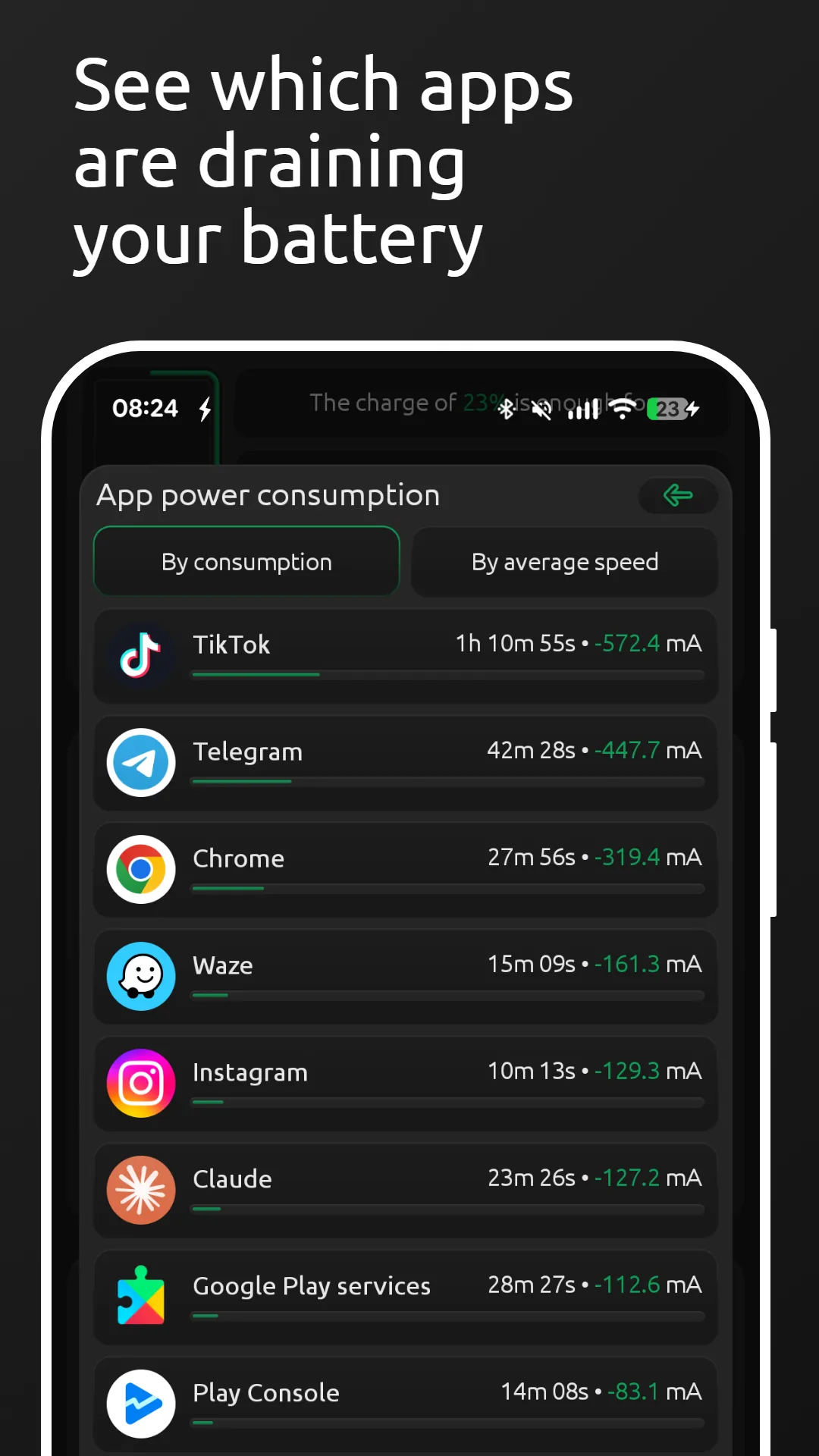 Battery One Screenshot 2