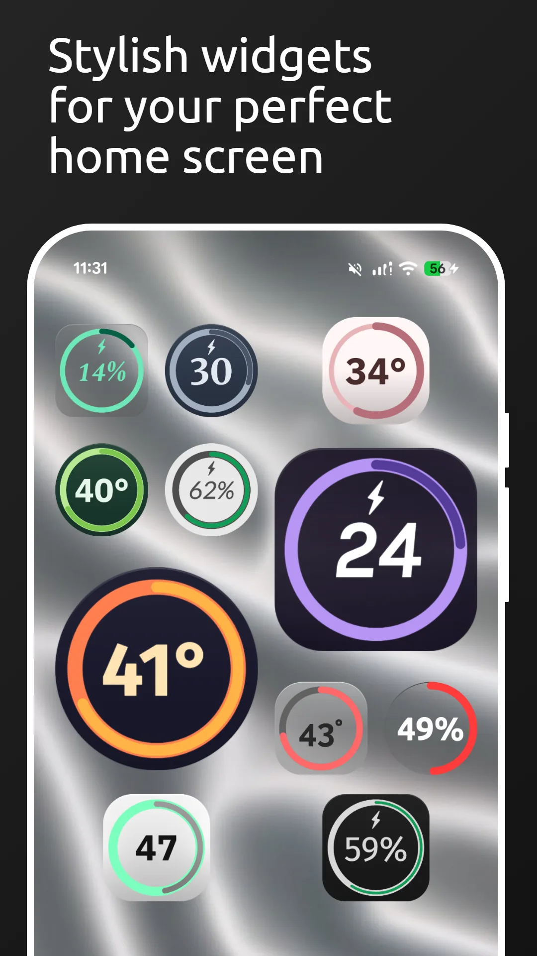 Battery Widget Screenshot 1
